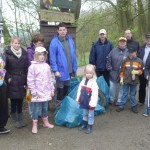Teilnehmer des Heimatverein Voerde beim Ennepetaler Frühjahrsputz 2012
